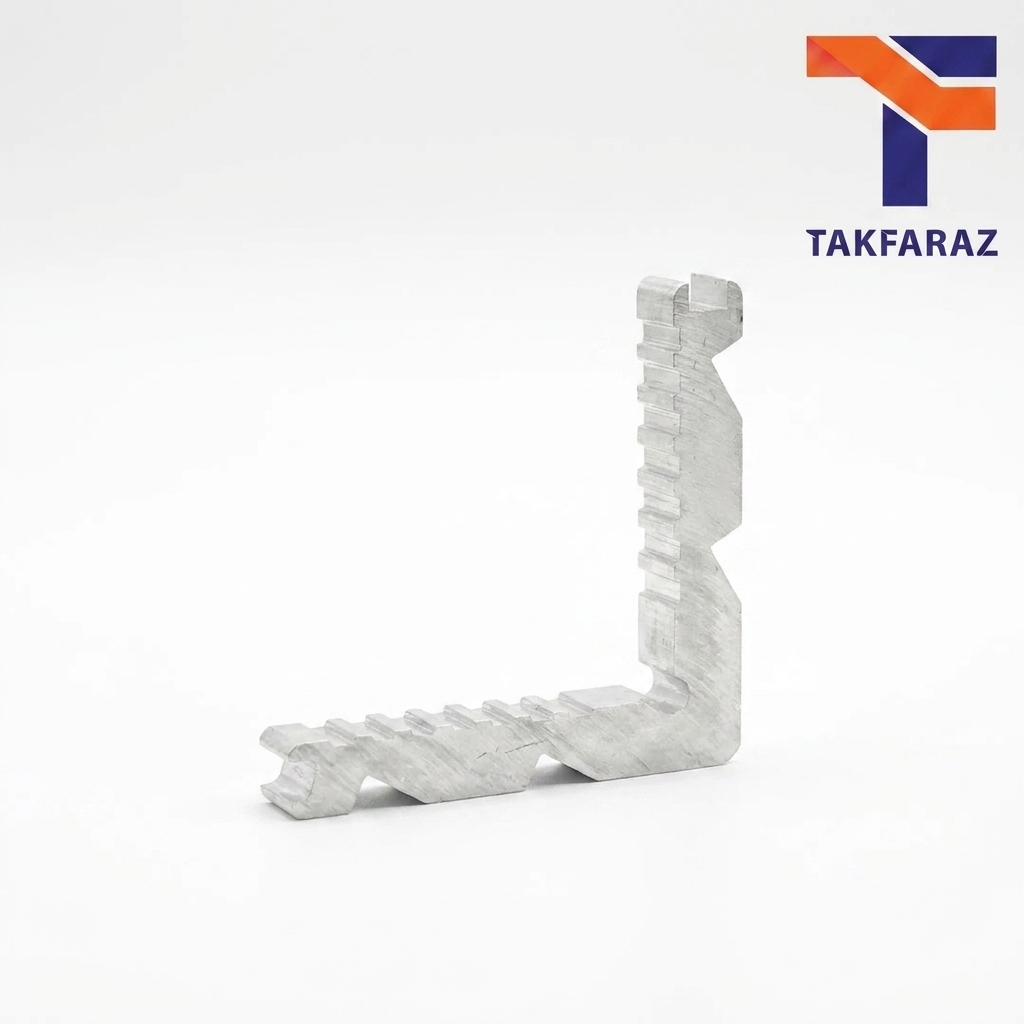 فیکسر آلومینیوم پانچی برش 10.5 *8.5